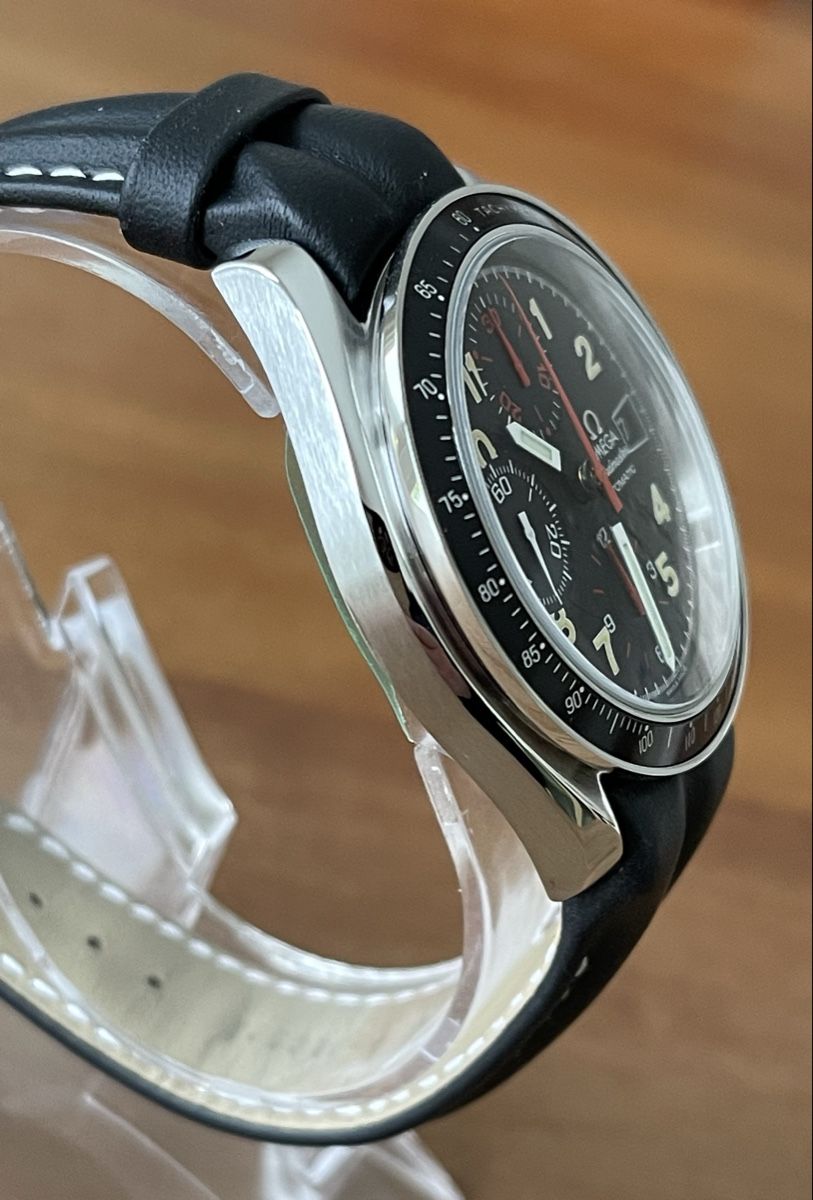 Omega Orologi: 1998 Omega Speedmaster Auto Chrono Ref. 3813.53 revidiert – Usato da Embrach venduto da Canderau 7