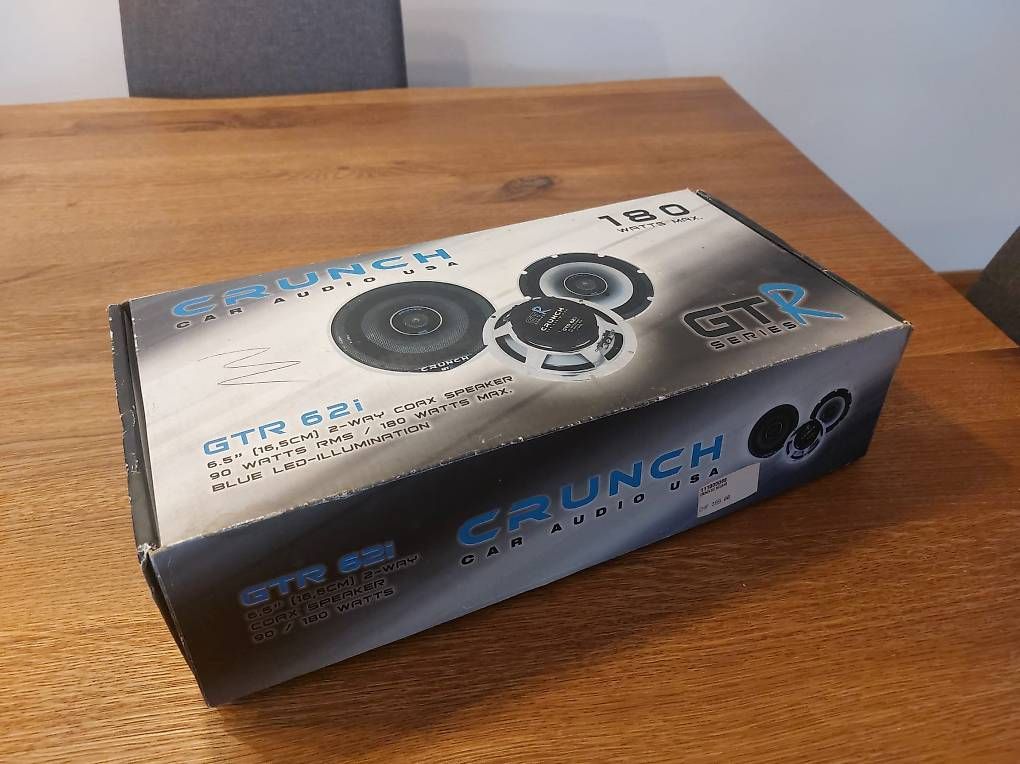 Lautsprecher: Crunch GTR 621 Autolautspreche – Neu und originalverpackt aus Wangs von Pizolhase