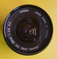Canon Objektiv, 28mm / 1:2.8