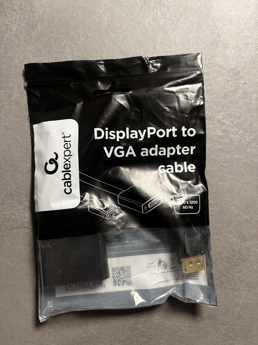 Unità & Adattatore: DisplayPort auf VGA Adapter neu – Nuovo e nell'imballaggio originale da Jegenstorf venduto da Angie__