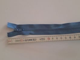 Reisverschluss 20cm blau
