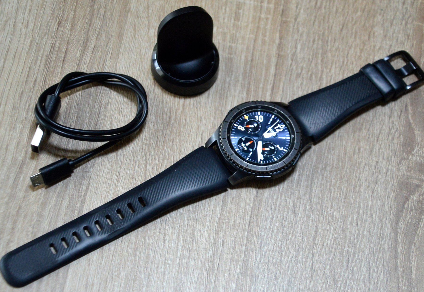 Samsung Smartwatch: Smartwatch Samsung Gear S3 Frontier 46 mm – Usato da Collonges venduto da arashee 1