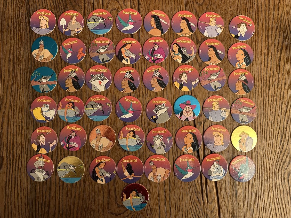 Disney Giochi: Pog - Pocahontas 49 Stk. – Usato da Liestal venduto da Tschopp77
