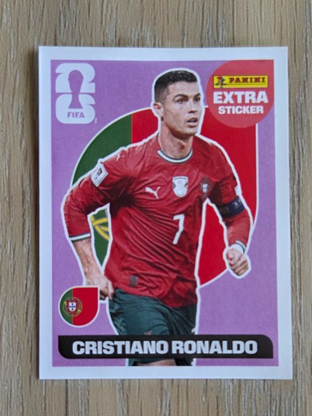 Panini Sammelbilder & Trading cards: Panini Extra sticker Cristiano Ronaldo – Neu (gemäss Beschreibung) aus Coffrane von plop