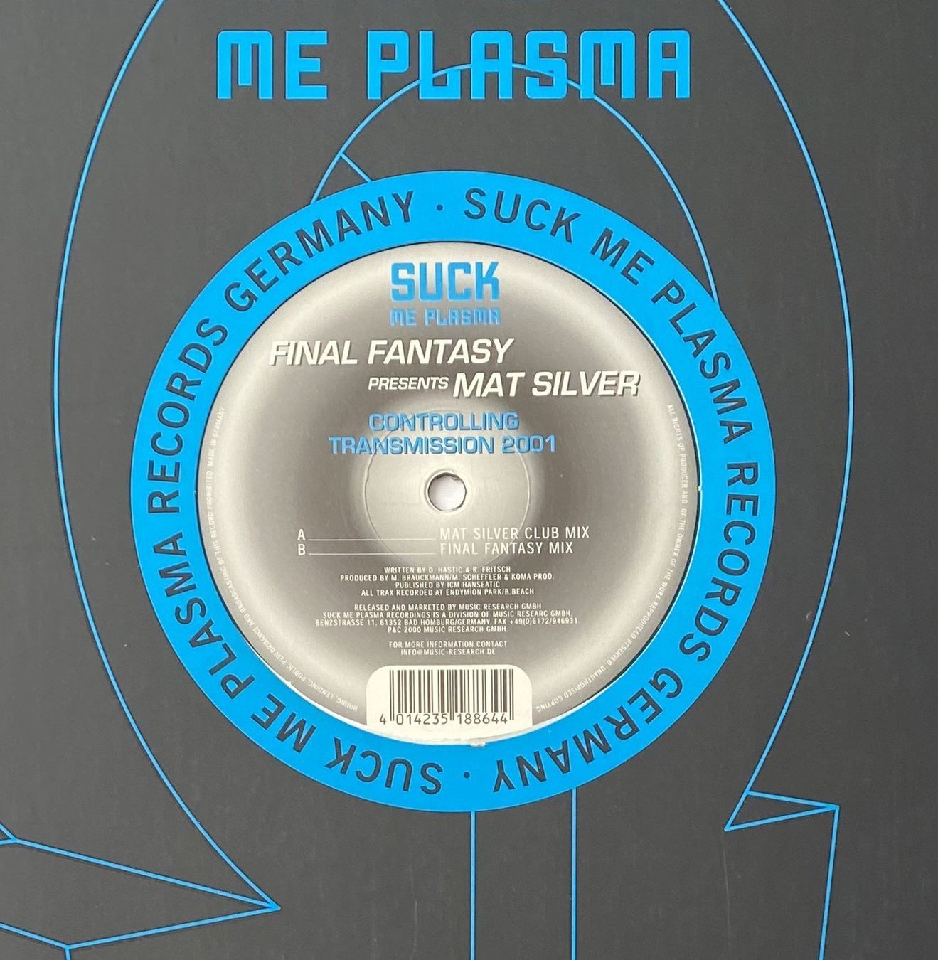 Dischi in vinile: Final Fantasy Presents Mat Silver, Controlling Transmission – Usato da Flums venduto da Empe1 3