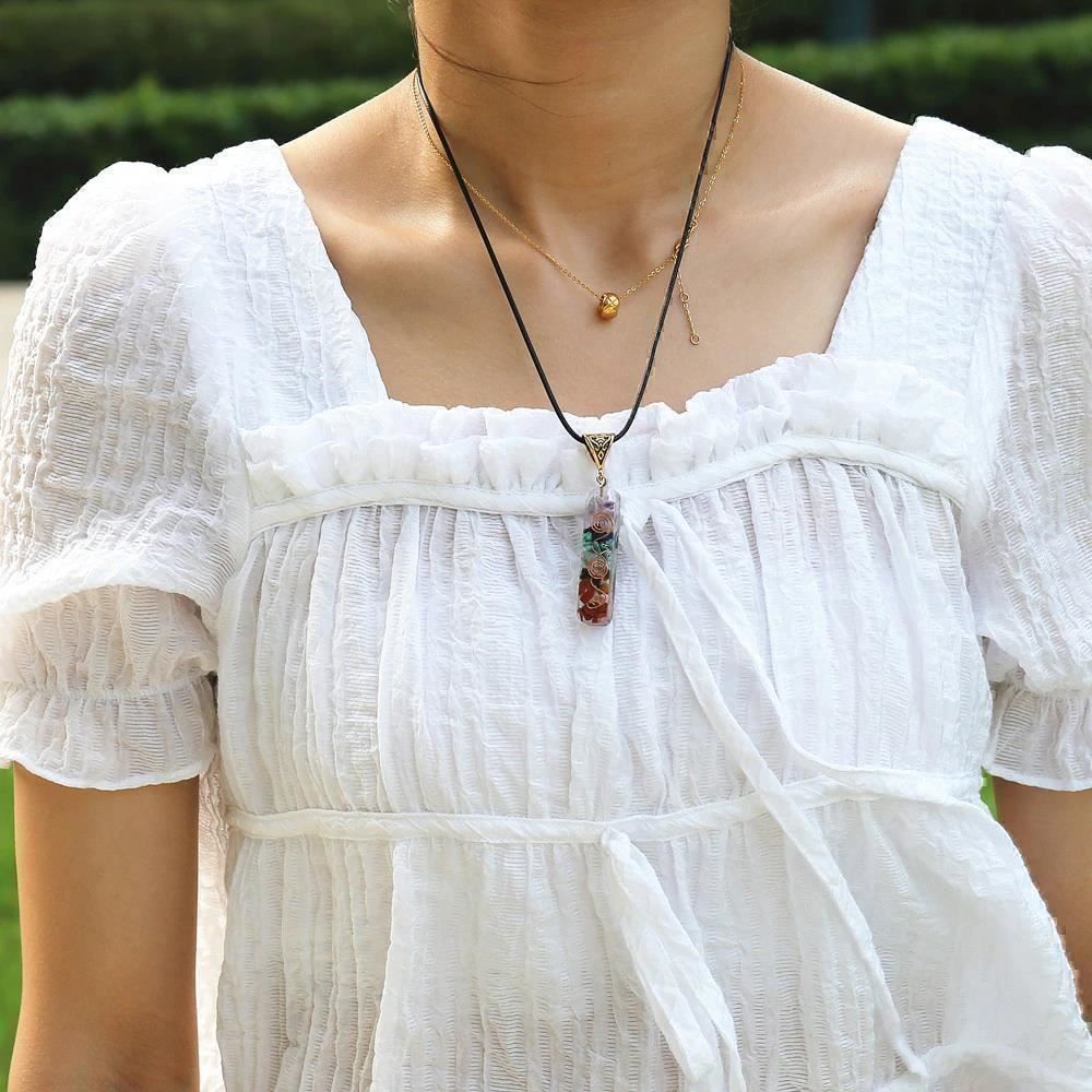 Ciondoli: Pendentif 7 Chakra - pierre naturel – Nuovo e nell'imballaggio originale da Gurmels venduto da Swisspod 3