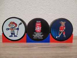 IIHF Ice Hockey World Championship 2025/2026 - Pack 3 pucks