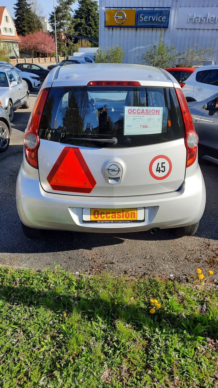 Opel Automobili: Opel Agila 45km/h Kat.F – Usato da Herzogenbuchsee venduto da GarageJuergHaslerAG