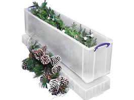 Riesige Box für Weihnachtsdeko Really Useful Box 77 Liter
