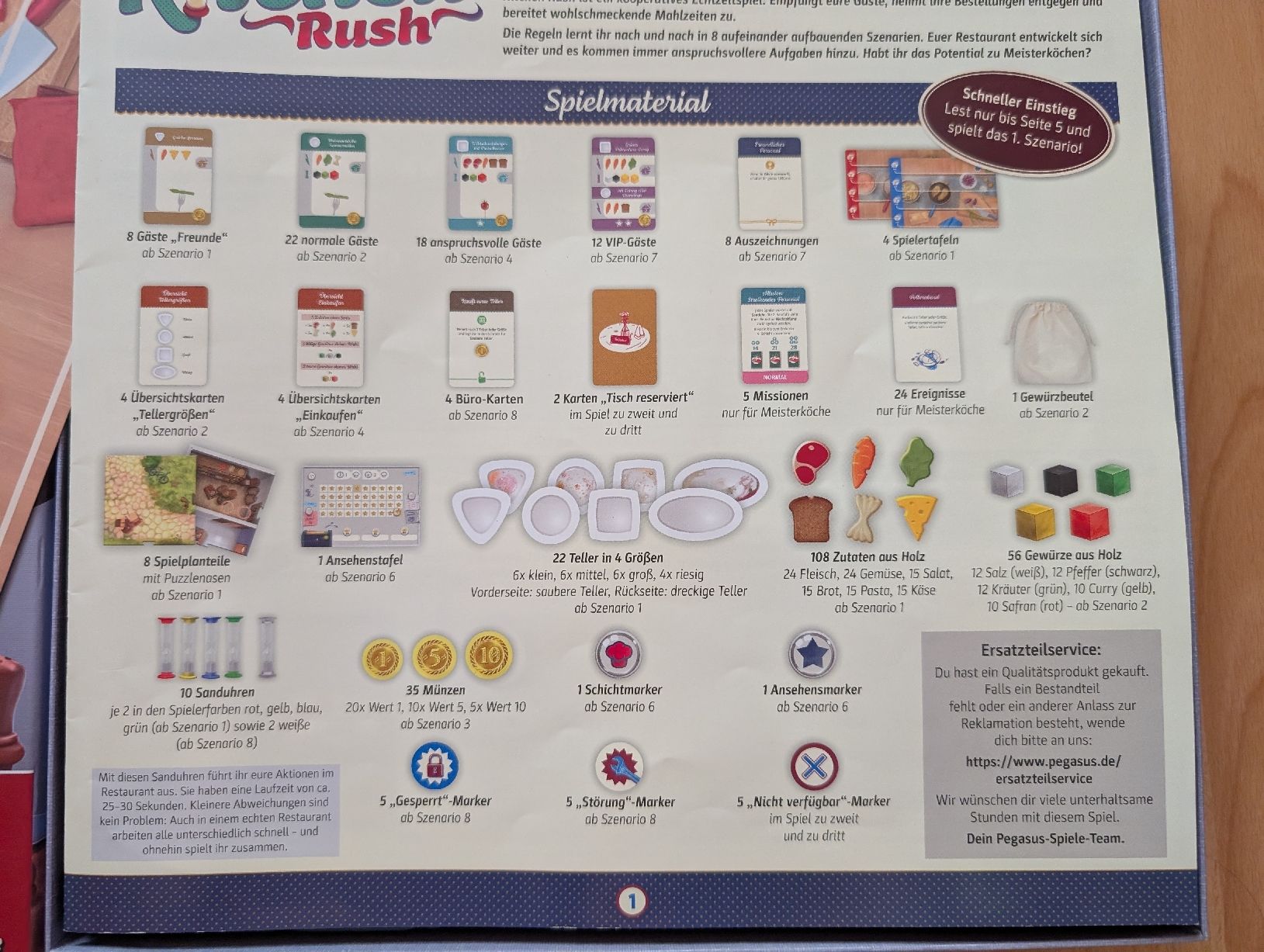 Pegasus Spiele Spiele: Kitchen Rush Spiel – Gebraucht aus Holziken von gummi_baerli93 3