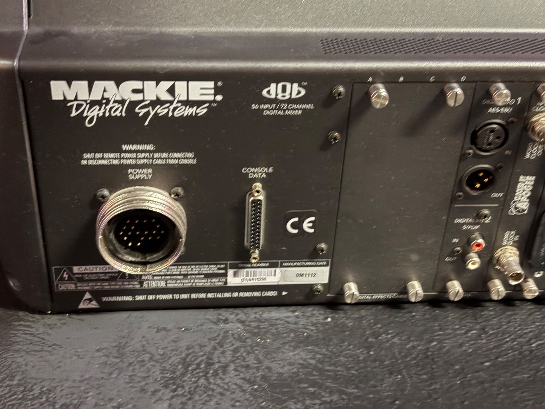 Mackie Platines de mixage: Mackie Recording Pult bis 72 Kanyle – D'occasion à Wangen an der Aare par fraenkee 1