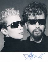 Eurythmics Dave Stewart 1952 Autogramm signiert Foto 15x21cm