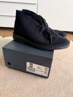 Clarks Originals Desert Boot schwarz Suede Herren Gr. 41.5