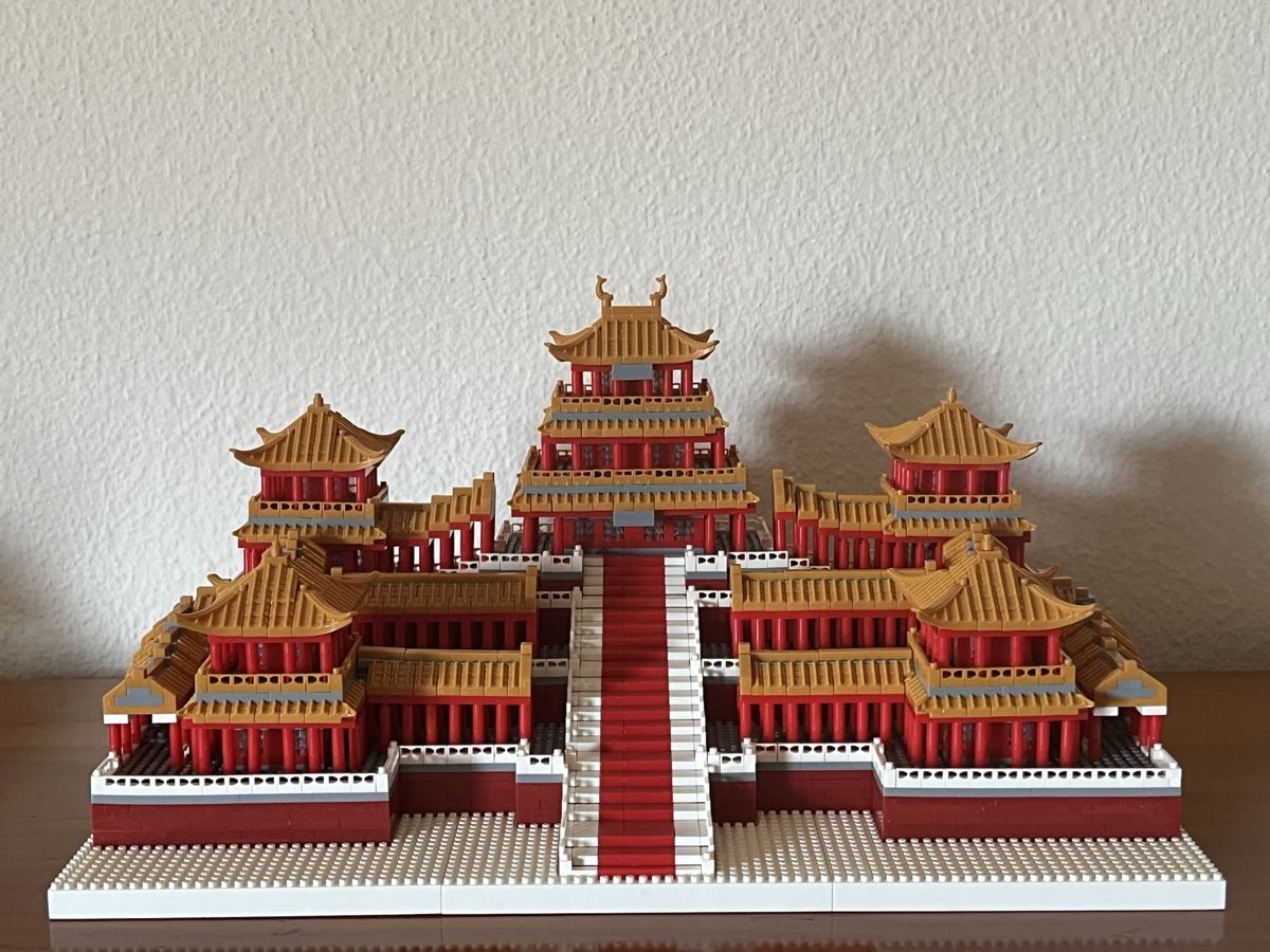 Kit di costruzioni: Bauset - Epang Palace No.1268 – Usato da Basel venduto da Cmueggi