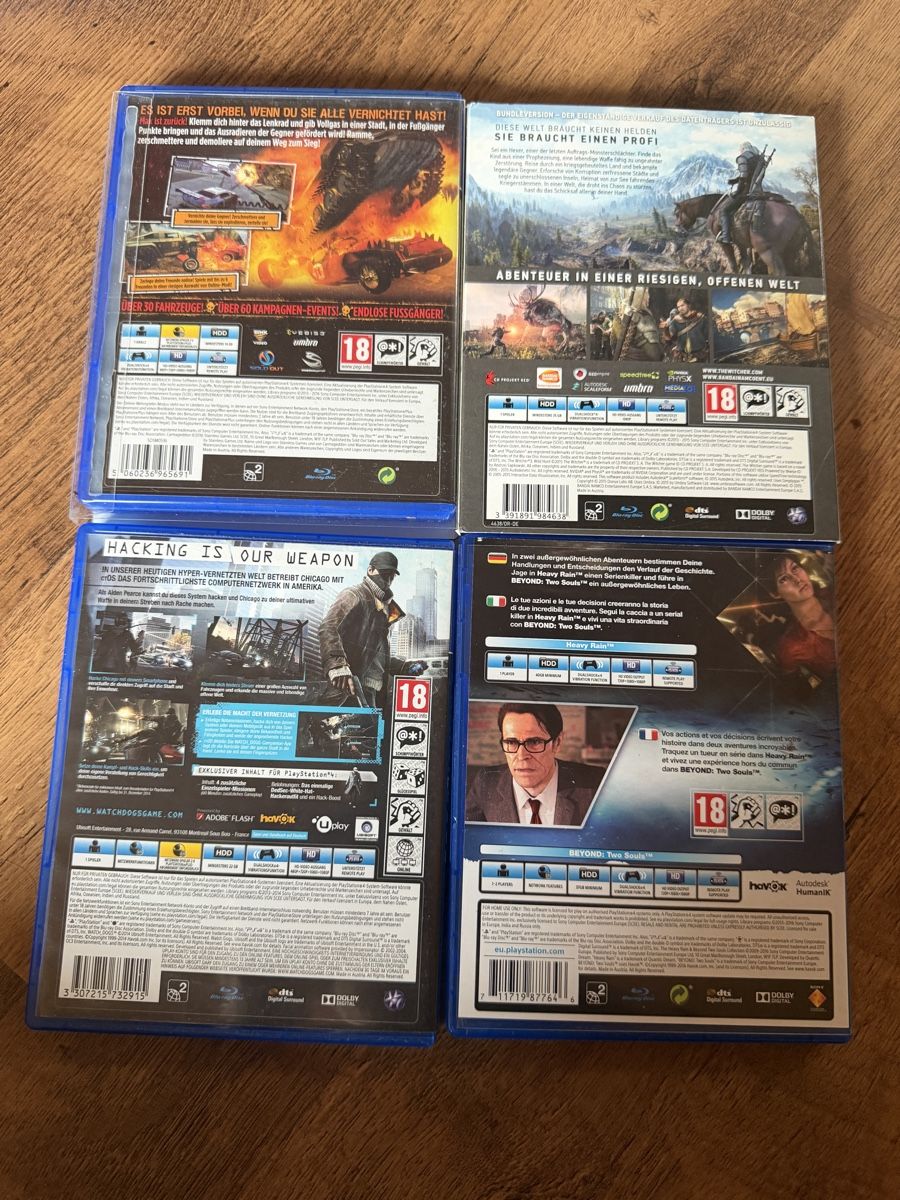 Sony Giochi: 5x PS4 Spiele Sammlung – Usato da Bülach venduto da cro91 1