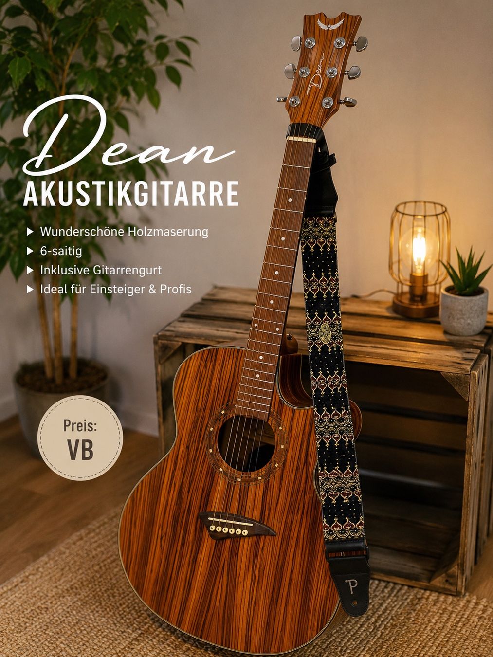 Instruments de musique: Gitarre – Neuf (Voir description) à Leutwil par vik_m7dd