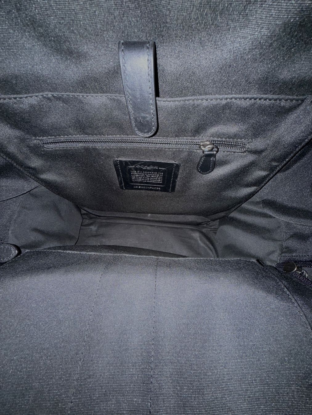 Coach Zaini: Coach Rucksack/Backpack Leder Schwarz - Super Zustand – Usato da Rotkreuz venduto da sventraeger 7