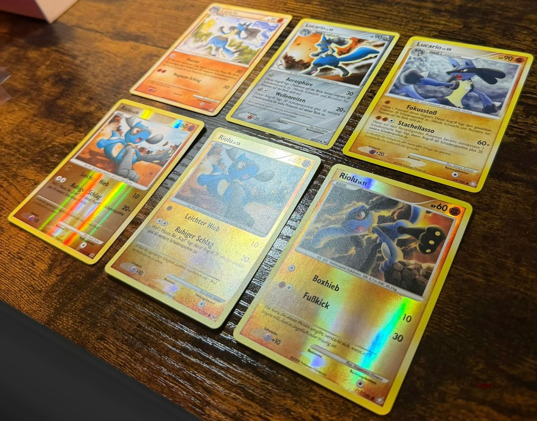 Pokémon Carte collezionabili: Lucario & Riolu Bundle / 19, 53, 61, 91 & 117 – Usato da Zürich venduto da PEACECOCOON 1