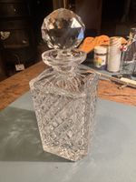 Edle Kristallglas Karaffe / Whisky-Dekanter fli