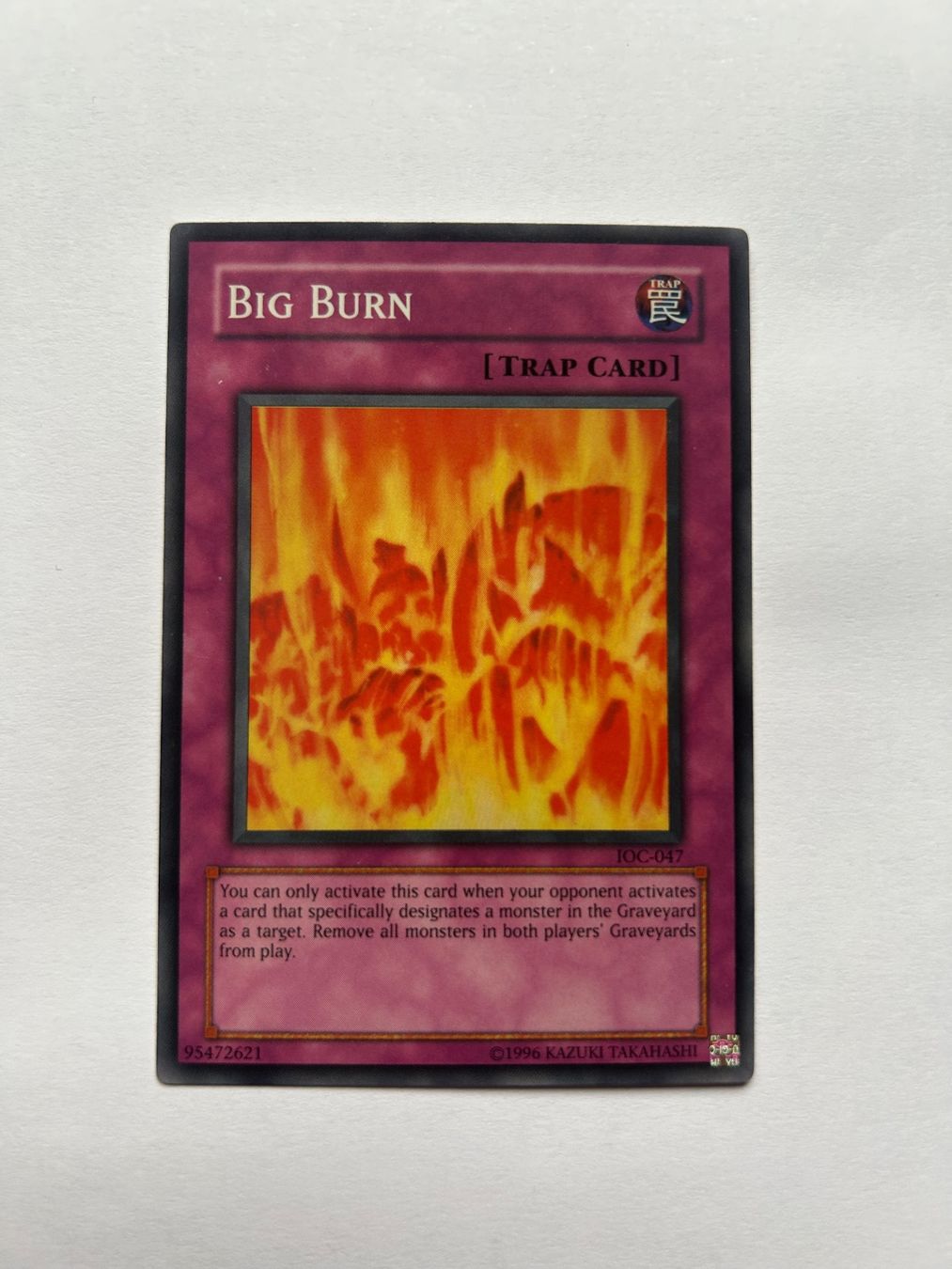 Yugioh Sammelbilder & Trading cards: Yugioh Big Burn IOC – Gebraucht aus Basel von Smash050