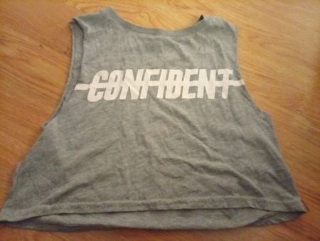 Damen T- Shirt grau Grösse XS 
