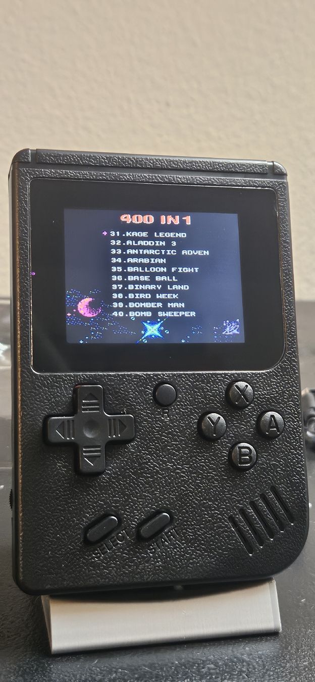 Console: Handheld Retro Spielekonsole 400 Spiele – Nuovo (secondo la descrizione) da Belp venduto da Ginus85 4