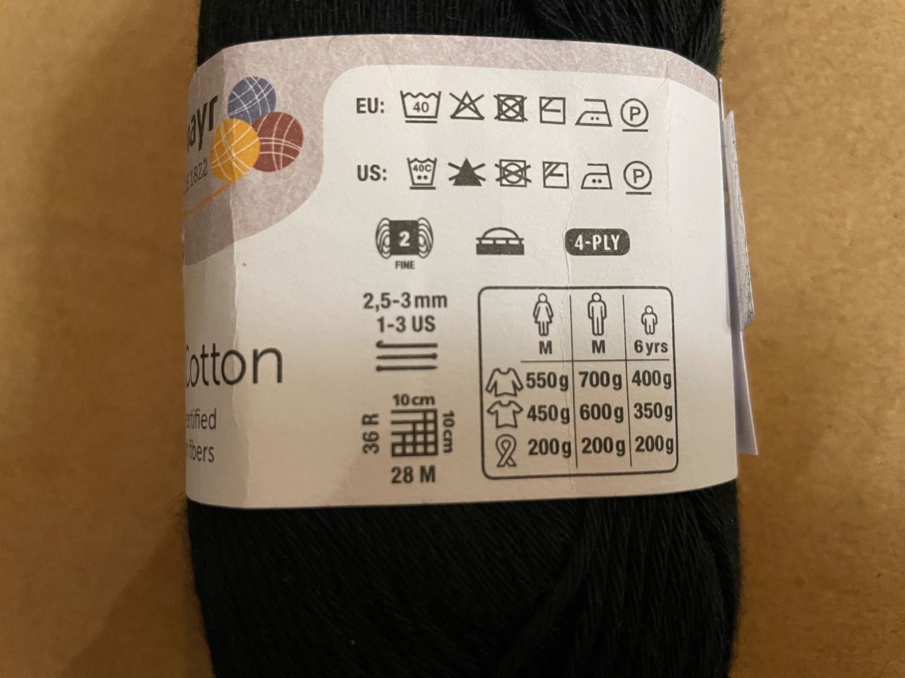 Wolle: Garn schwarz – Neu und originalverpackt aus Waldkirch von SANDRADUBLER 1