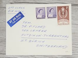 CL06 Enveloppe + Timbre Australie 1951
