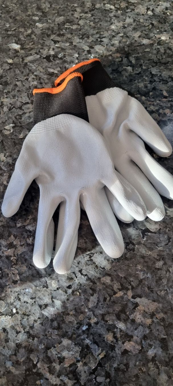 Handschuhe & Handstulpen: Arbeitshandschuhe schwarz weiss Gr.M/8 – Neu (gemäss Beschreibung) aus egliswil von Maggy6 1