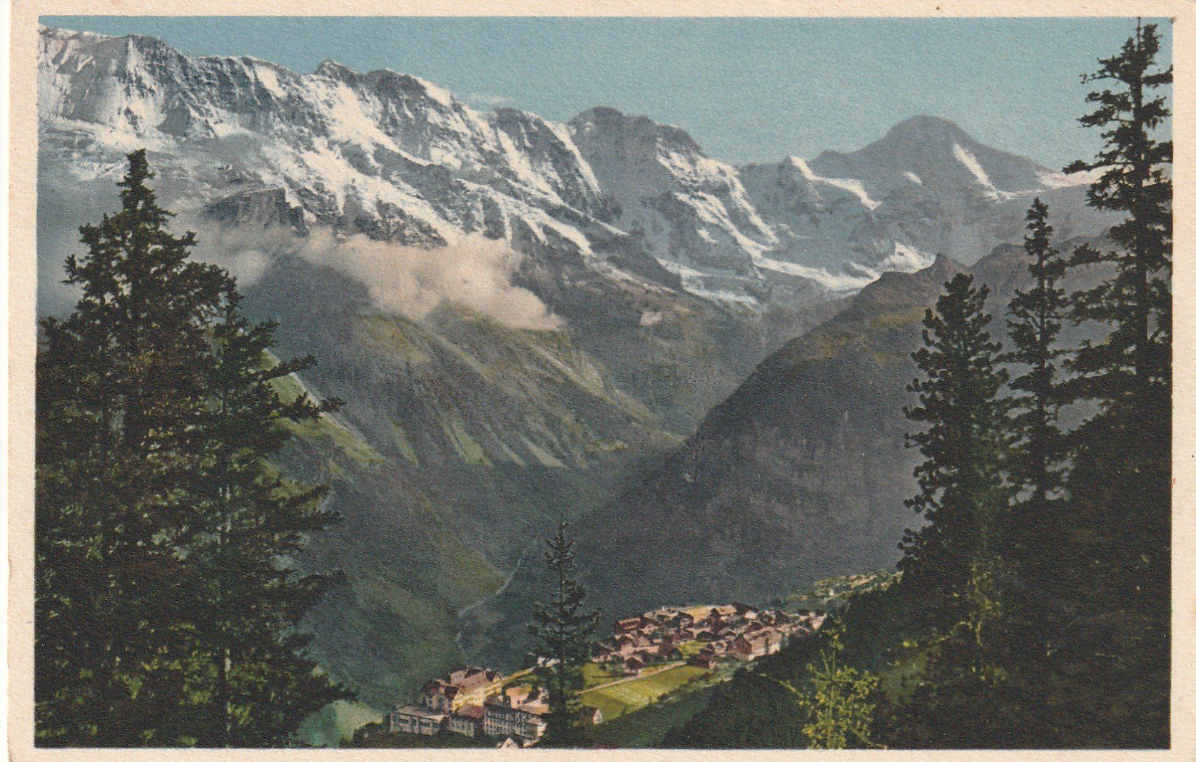 Cartoline postali: Mürren - Karte ungelaufen – Usato da uttwil venduto da Koehlerfred