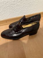 VerBano Magli Brown Leather Loafers, Size 10.5 - Chic!