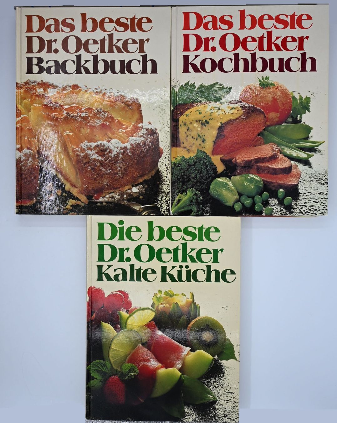 Libri: Dr. Oetker Kochbuecher: Backen, Kochen & Kalte Küche – Usato da Dürnten venduto da puumies
