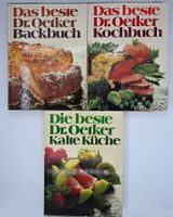 Dr. Oetker Kochbuecher: Backen, Kochen & Kalte Küche