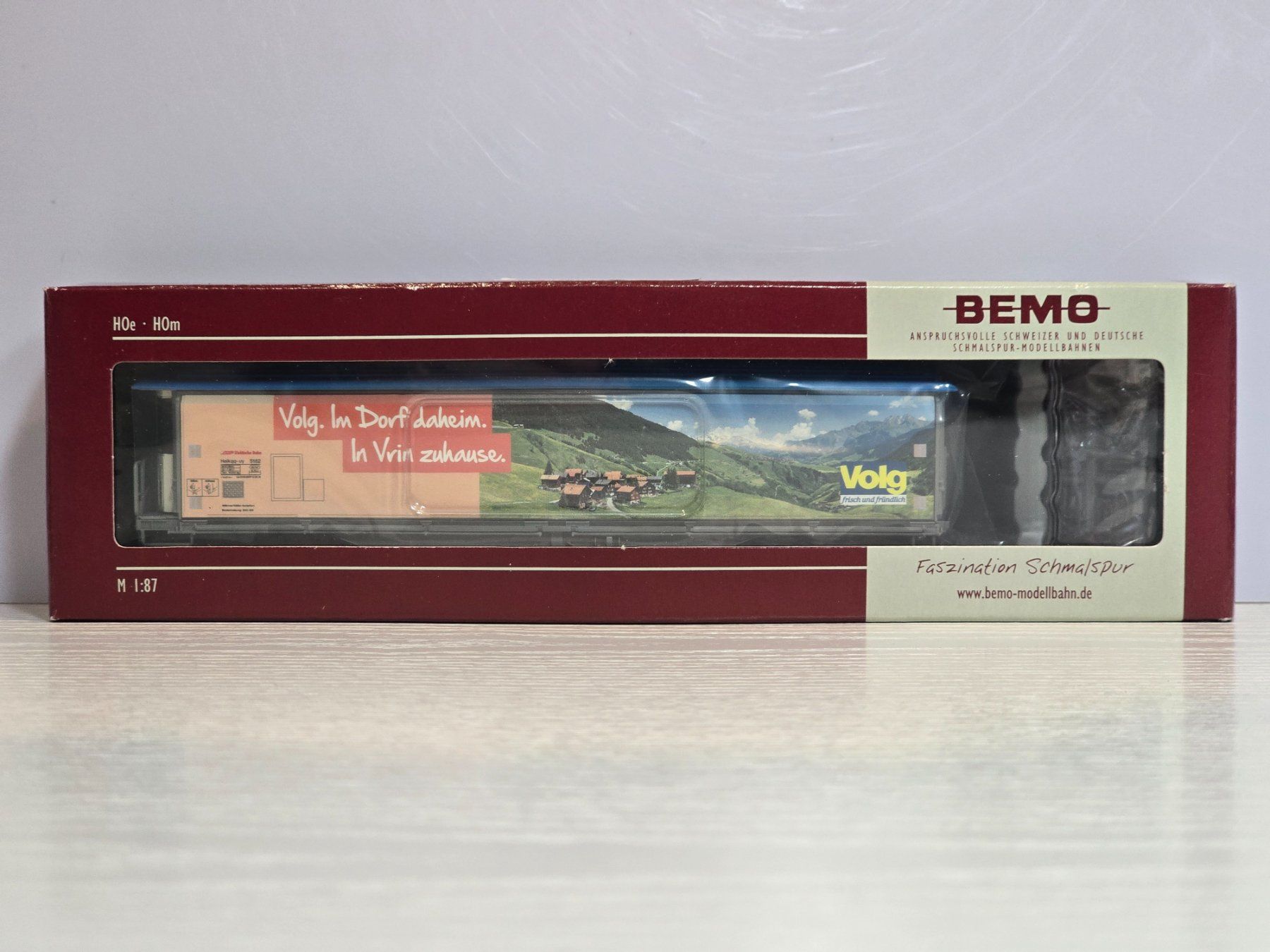 Bemo Modellini di ferrovie: Bemo, 2288162, RhB,  Volg Vrin, Neu – Nuovo e nell'imballaggio originale da Kloten venduto da Nicola2