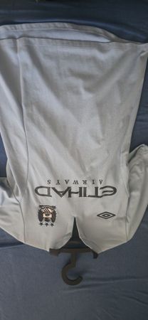 Man City Jersey Umbro Light Blue Size M