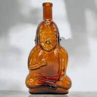 Ancienne bouteille DRL Solaro Italy 0.75L verre ambre
