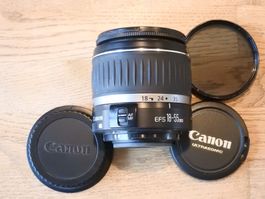 CANAON Zoomobjektiv ESF 18- 55mm Ploraroid-Filter