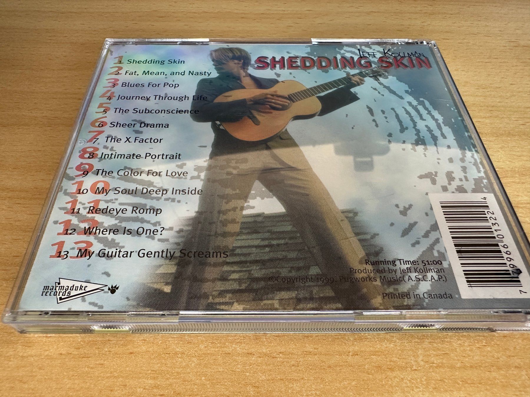 CD: Jeff Kollman - Shedding Skin – Usato da Rikon im Tösstal venduto da Alpenmutz 1