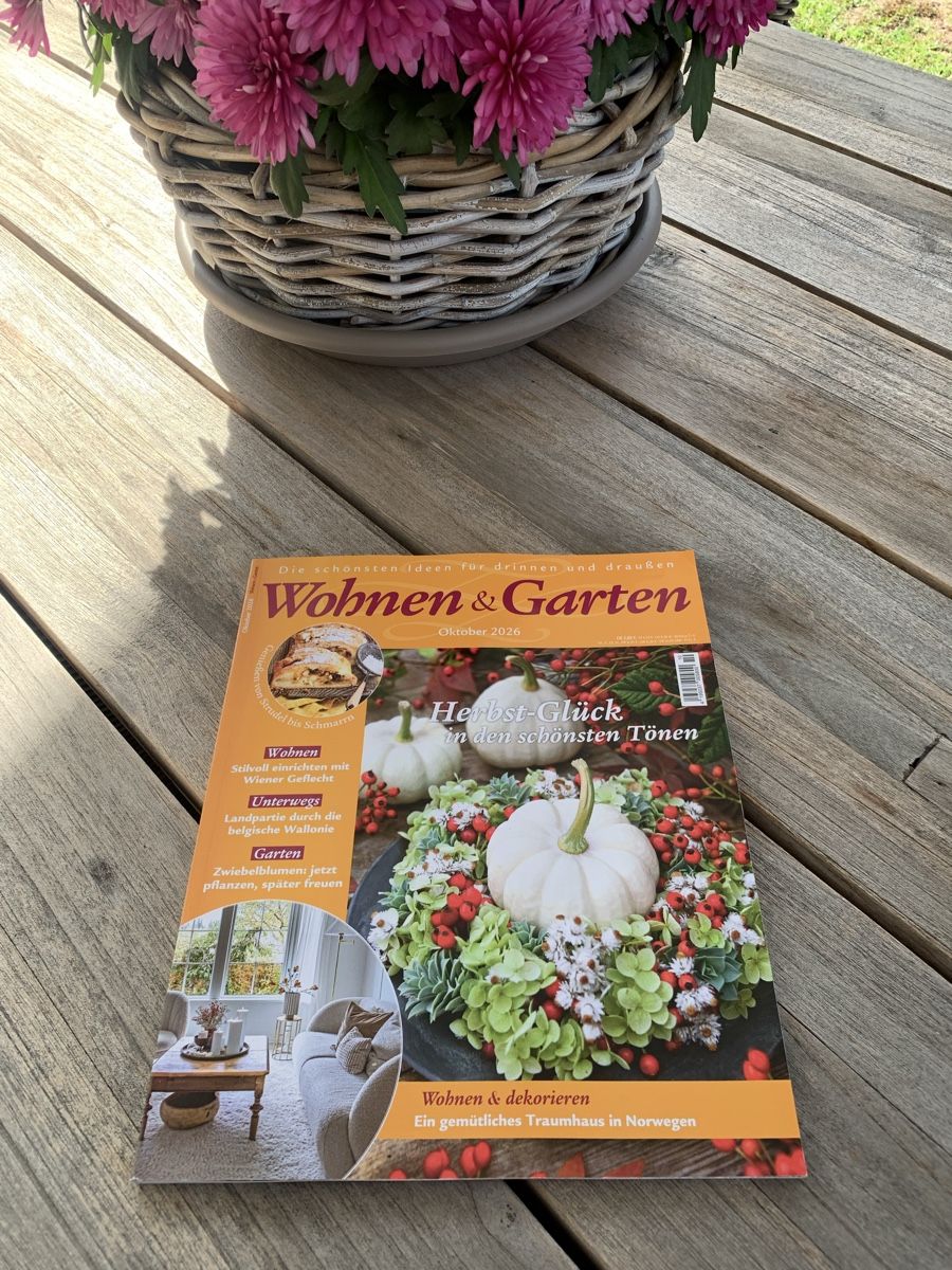 Riviste & Magazine: Wohnen&Garten Oktober 2026 – Usato da Ellikon an der Thur venduto da Bali1999