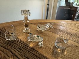 Kristallfiguren-Set für Sammler - Top Zustand!