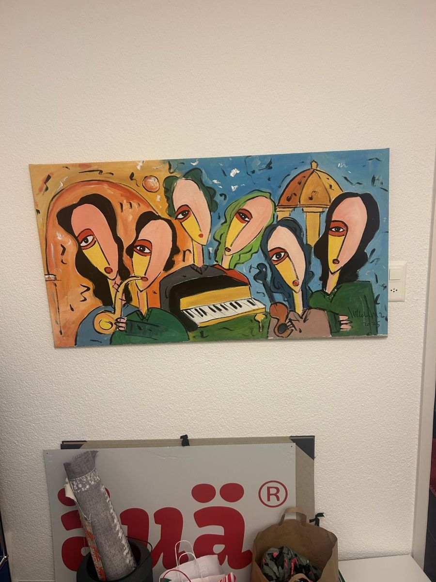 Poster & Bilder: Gemälde Jazz – Neu und originalverpackt aus belp von LaGrandeBellezza