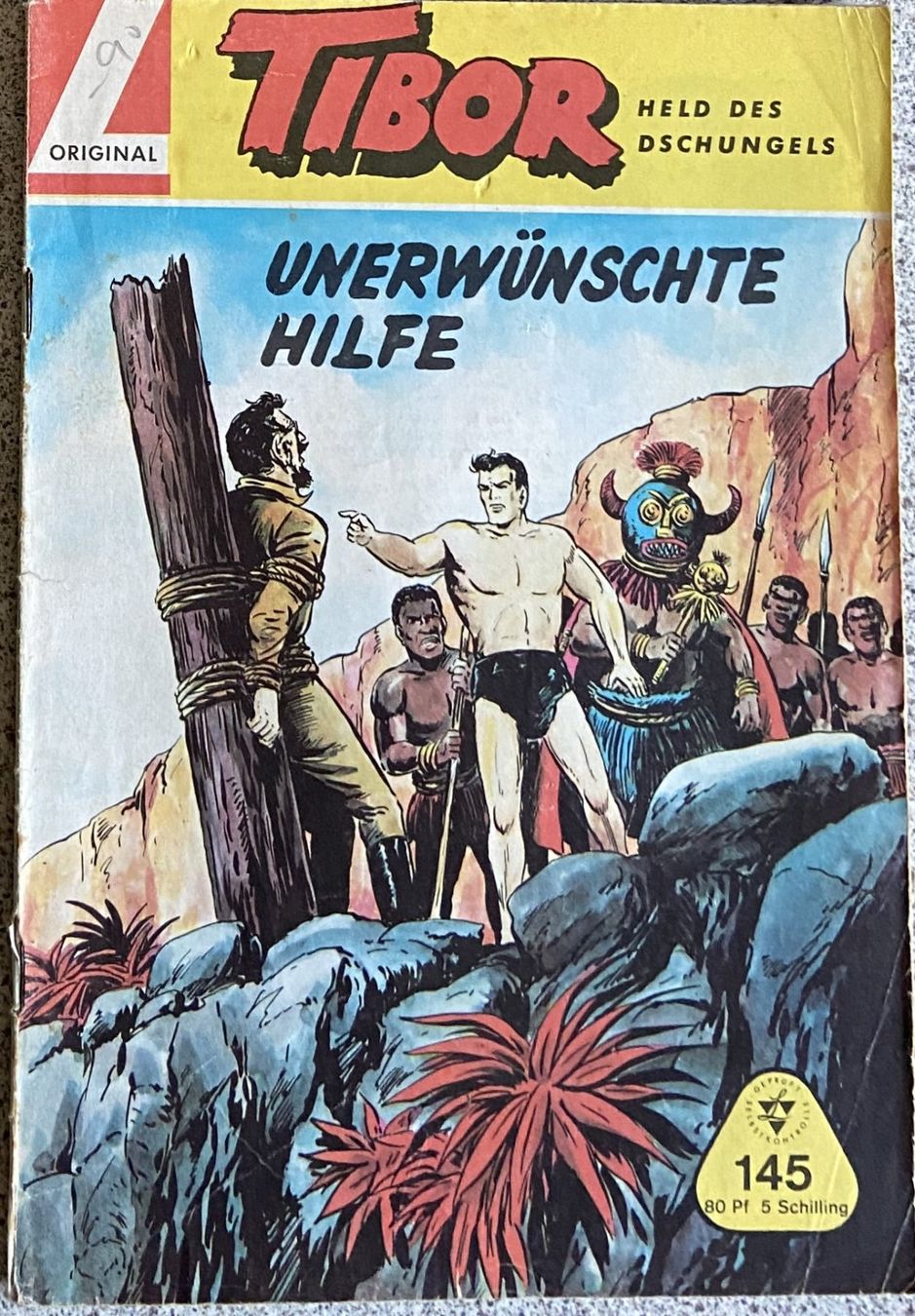 Comics: Comic Hefte Tibor Held des Dschungels Nr. 141 / 145 – Gebraucht aus Böckten von Hansi36 2