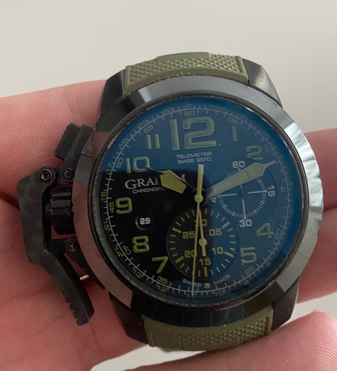 Graham Uhren: Graham Chrinofighter Oversize - 47mm – Neu (gemäss Beschreibung) aus Meyrin von Grenouille17 2
