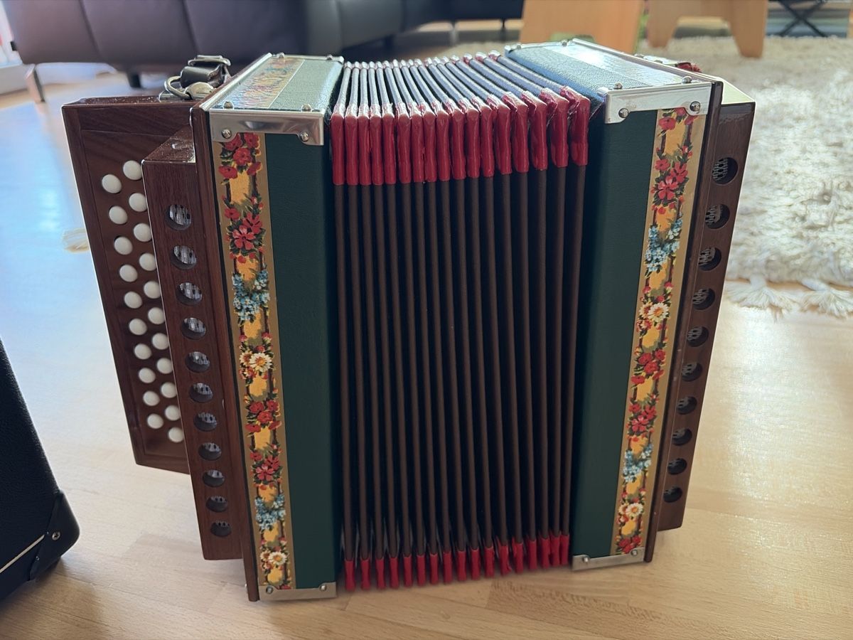 Strumenti musicali: Schwyzerörgeli B – Usato da Galgenen venduto da Hawaii021 3