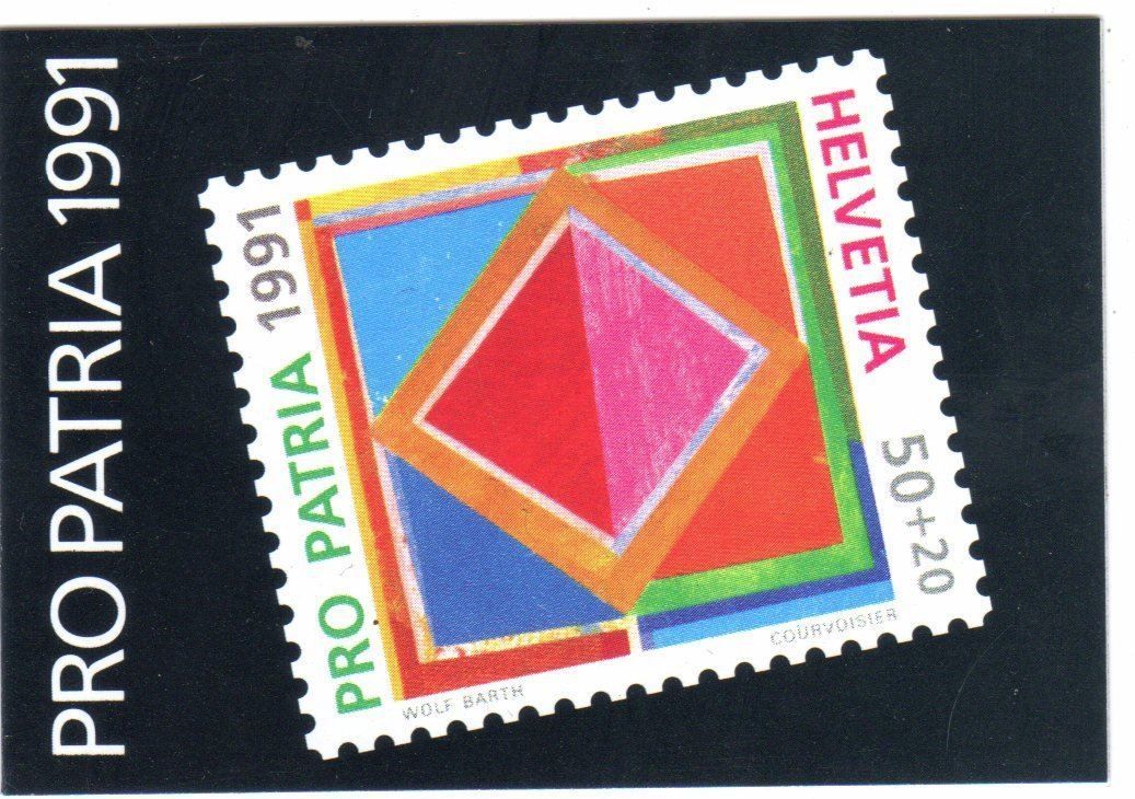 Alle Briefmarken: Markenheft Pro Patria 1991 Nr. 3  ET-O – Neu (gemäss Beschreibung) aus Remetschwil von Hofiii