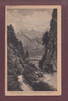 Ausgang der TAMINASCHLUCHT bei Ragaz