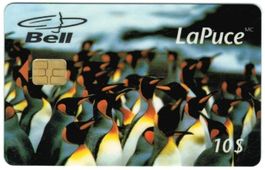 Telefonkarte Kanada Pinguine 5000 Ex