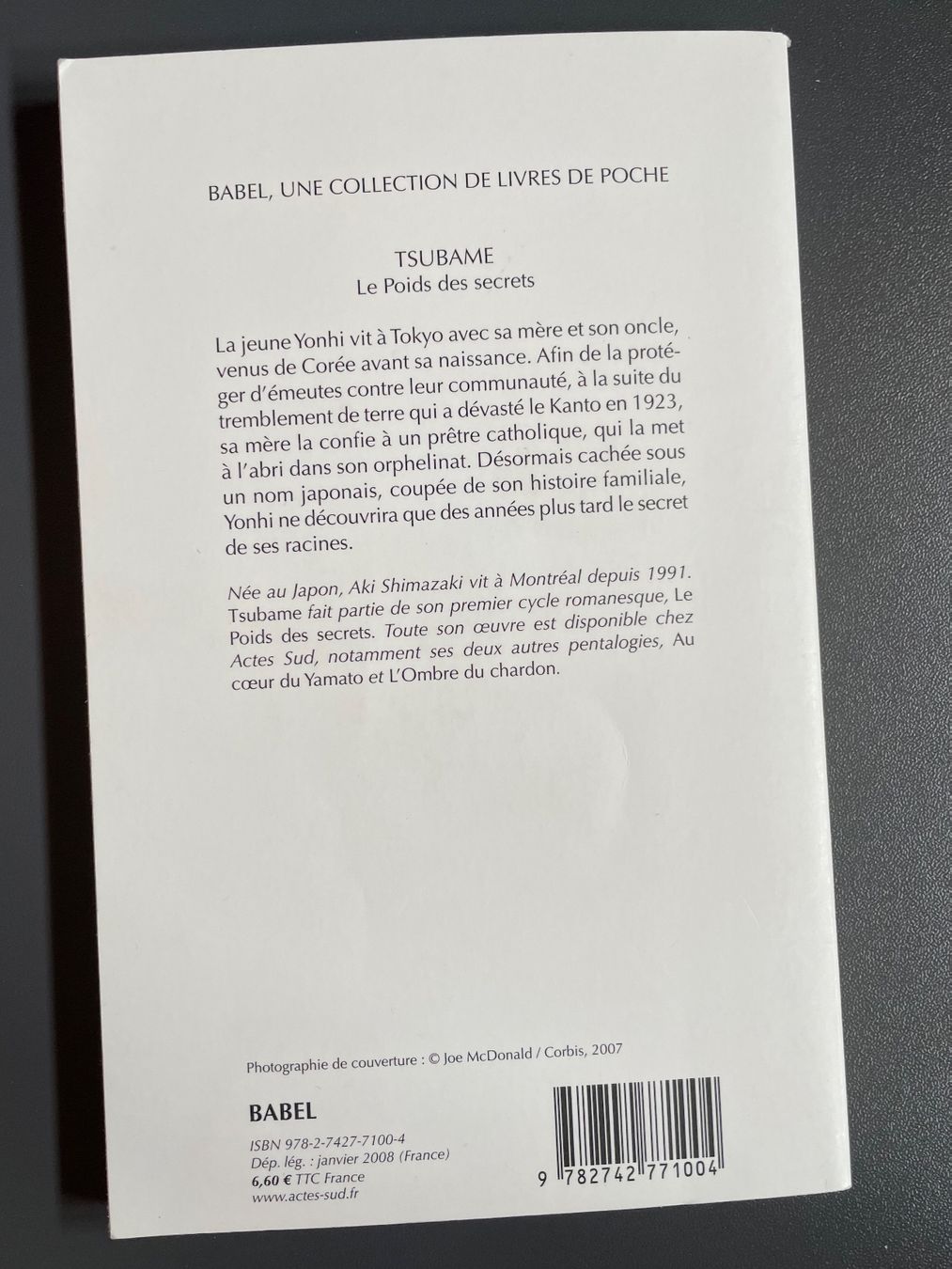 Libri: Tsubame le poids des secrets de Aki shimazaki – Usato da Chamoson venduto da daleva0204 1