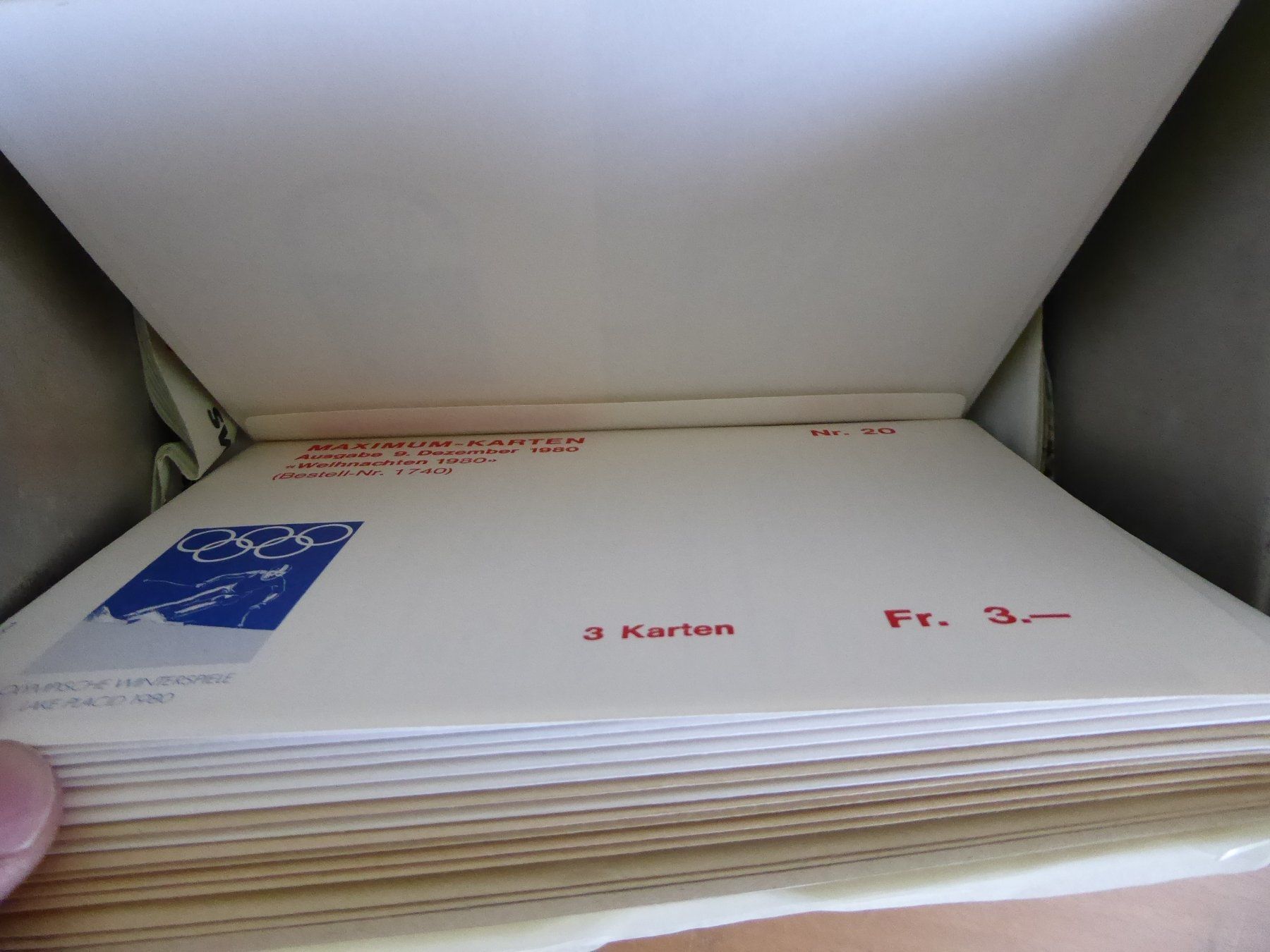 Tous les timbres: § Interessanter Posten Liechtenstein Maximumkarten – D'occasion à Rothrist par swisstools 4