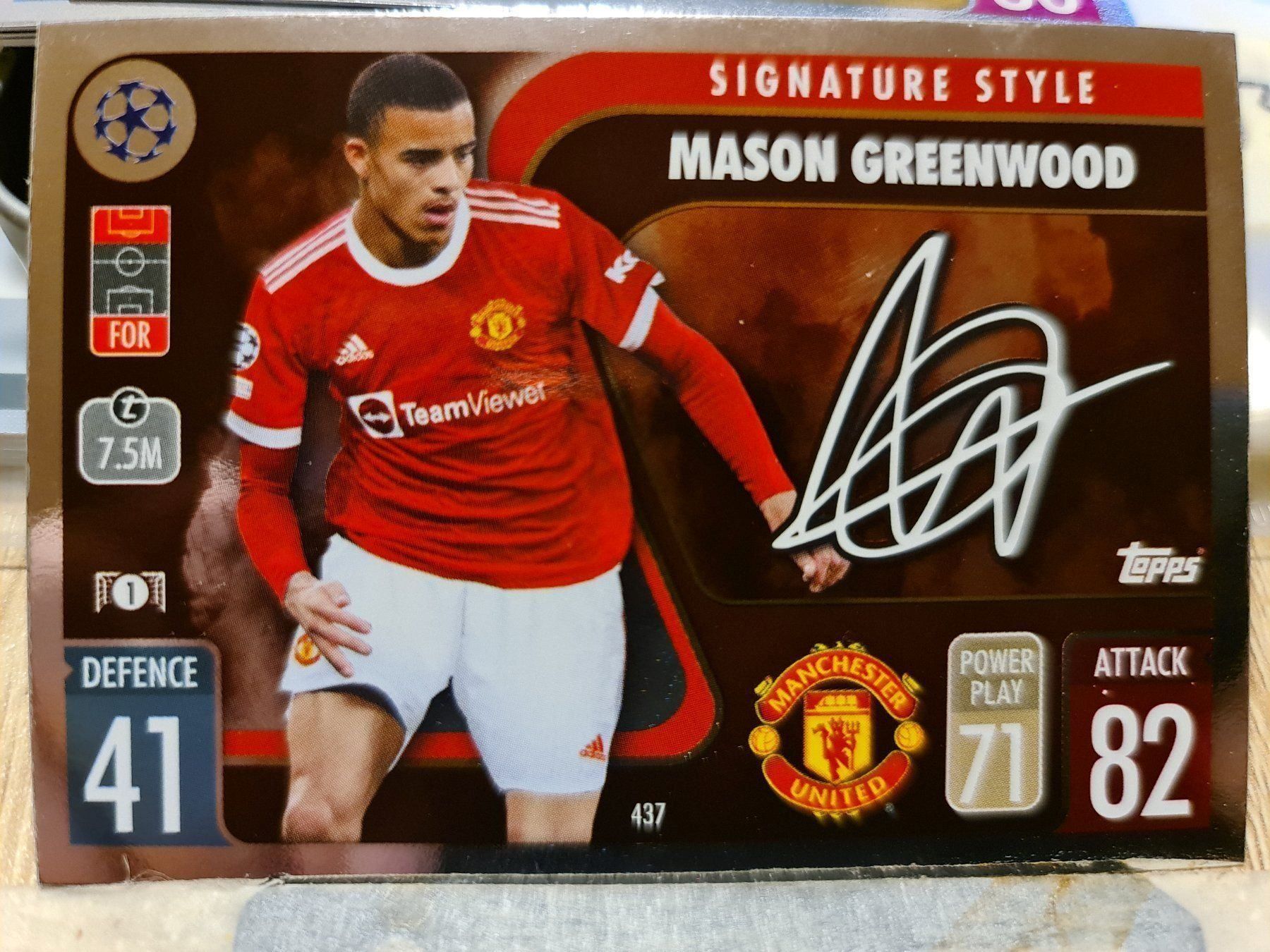 Topps Carte collezionabili: Topps Match Attax 437 – Usato da Dintikon venduto da Prime-shop